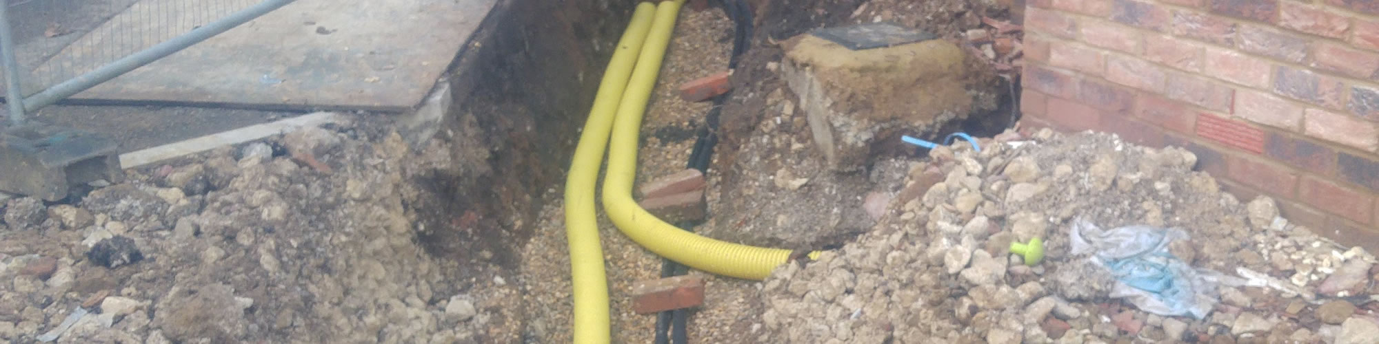 Ducting & Utilies groundworks