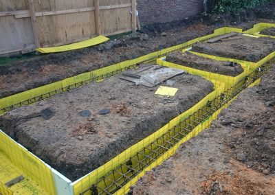 Foundation work in Aylesbury