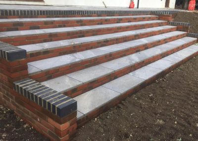 Garden steps in Aylesbury