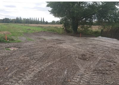 Site clearance near Aylesbury